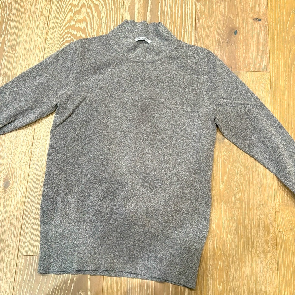 M.M. LAFLEUR NEW YORK GREY SWEATER Knit SIZE Medium